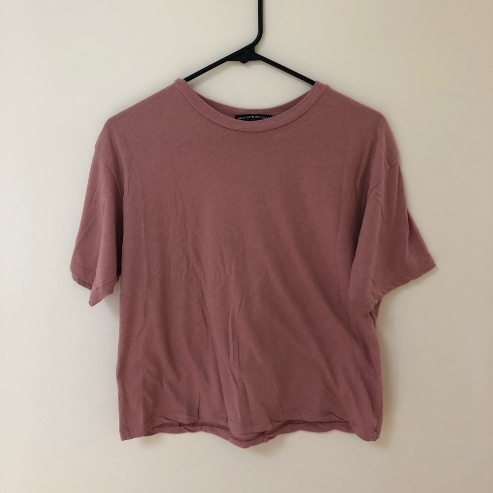 Brandy Melville Pink Tee